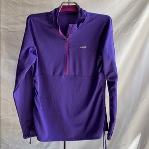Avia Zippered Workout Top Size L